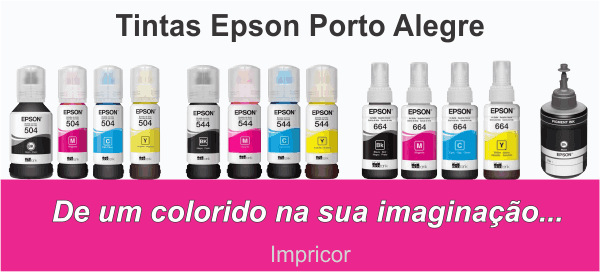 Tinta impressora Epson 504 / 544 / 664 / 774 Refil