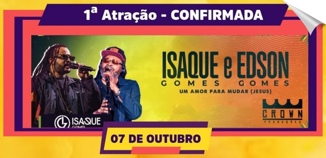 Edson Gomes é confirmado como 1ª atração do Festival de Música e Cultura Popular Canto do Jacuípe em Capim Grosso