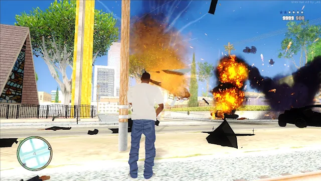 GTA San Andreas GTA 5 Effects Mod