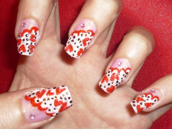 6. Valentine's Day Nail Designs Ideas -how To Decorate Nails