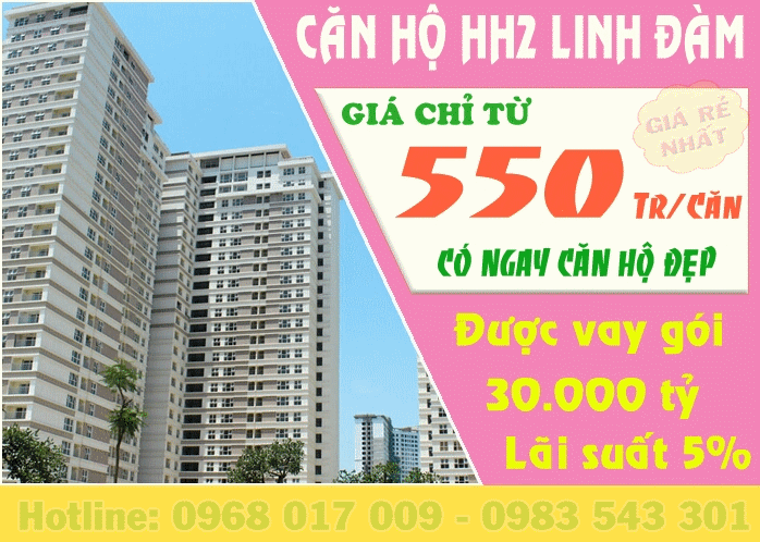 chung cư HH1 Linh Đàm