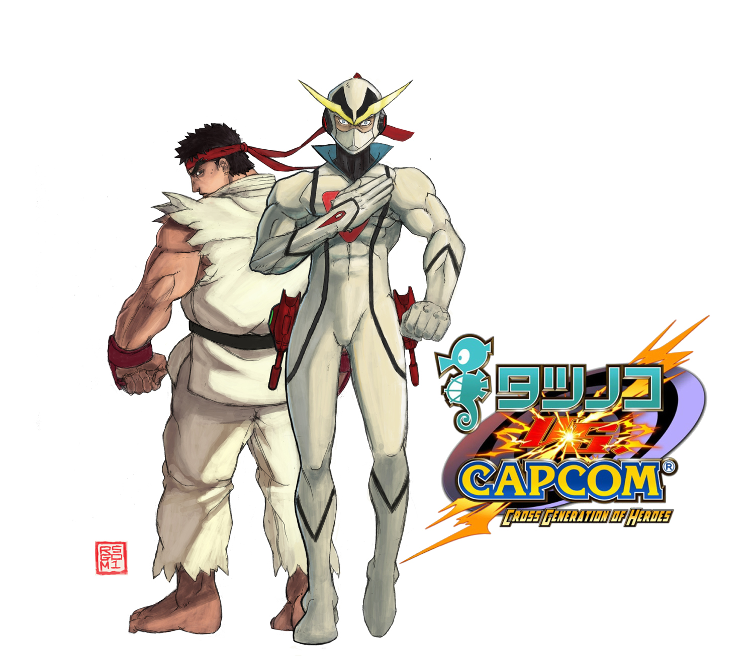 El UMBRAL DE R'LYEH: WALLPAPERS DE TATSUNOKO VS CAPCOM