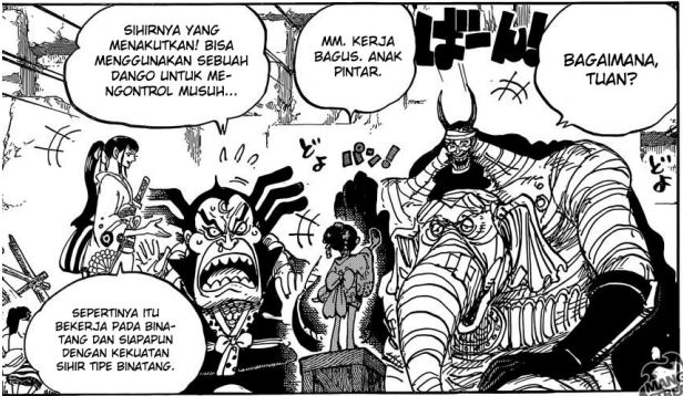 Review One Piece Chapter 952 - Situasi Udon Saat Ini