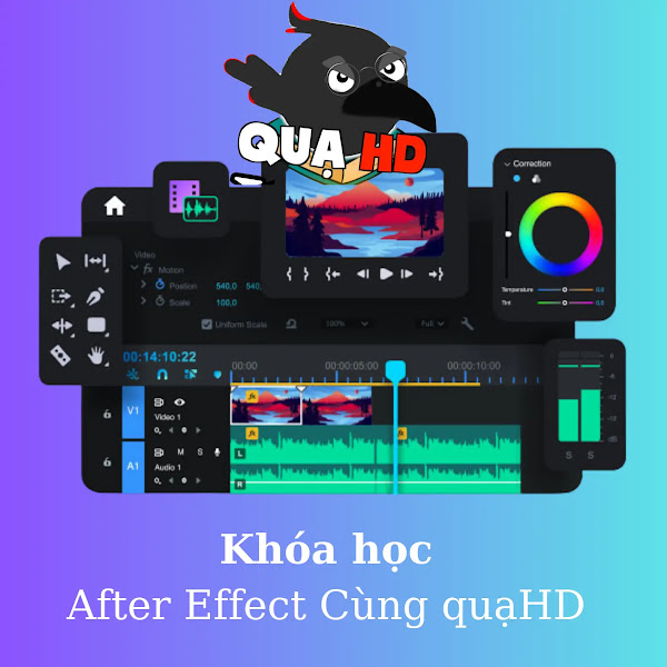 Khóa Học After Effect Cùng Quạ HD