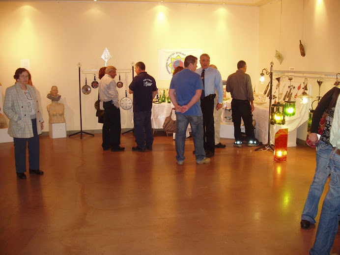 At the Ipa Israel Art Gallery