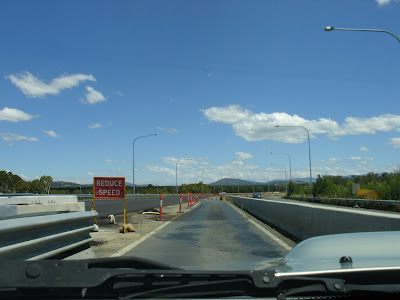 Canberra's Gungahlin Drive Extension - still under construction