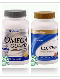 omega guard dan lecithin Set kurus Shaklee Shaina Shop