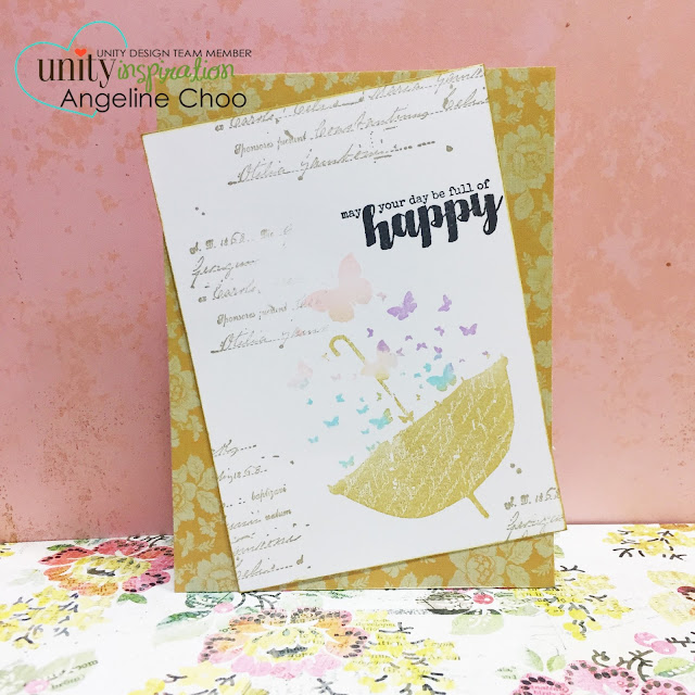 ScrappyScrappy: Full of Happy card #scrappyscrappy #unitystampco #card #stamp #papercraft