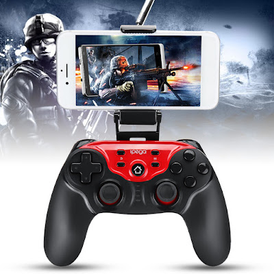 Ipega PG-9088 Bluetooth Wireless Gaming Controller GamePad with Phone Clip For Mobile Phone 