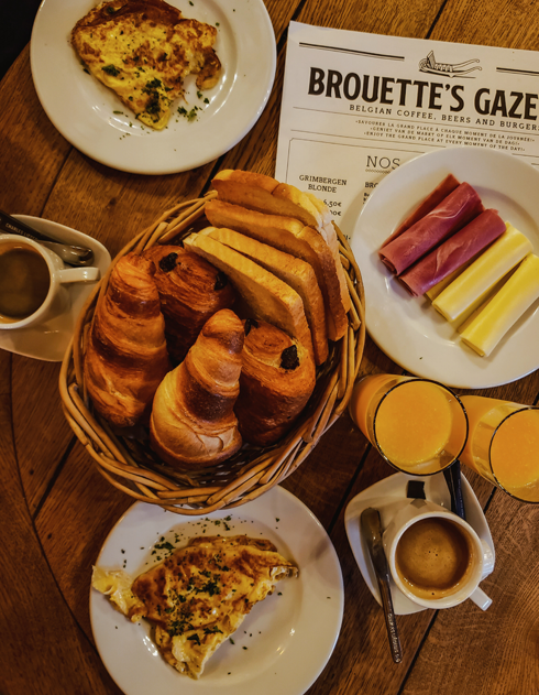 Brouette Brussels Belgian Waffles Grand Place