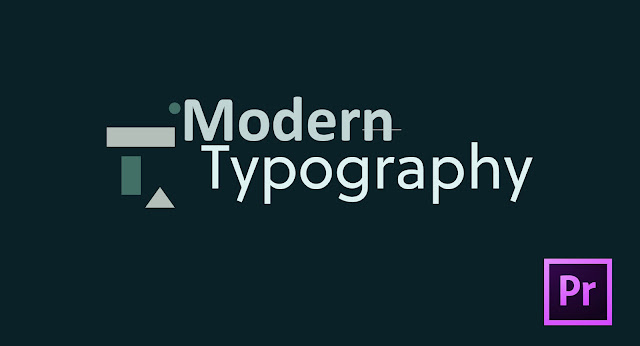Free Modern Typography for Adobe Premiere - Snail Motion
