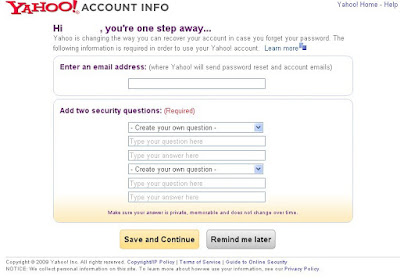 yahoo account info trick