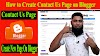 How to Create Contact Us Page on Blogger | How to Create Pages for Blogger | Details Tips and Tricks