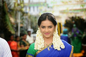 Sri Divya cute in half saree-thumbnail-4