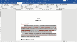 Cara Membuat Footnote / Catatan Kaki Di Ms Word