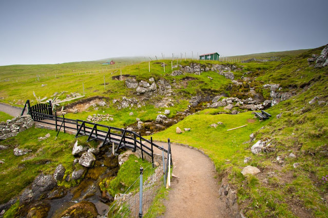 Trekking per Trøllkonufingur-Dito della strega