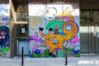 Sunday Street Art : Pax Luz - rue Dénoyez - Paris 20