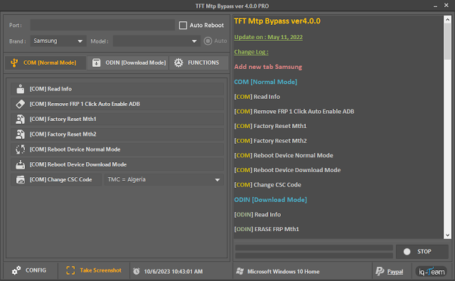 TFT MTP Bypass Tool Version 4.0.0 Pro Free Download