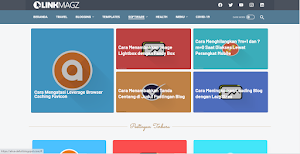 Download LinkMagz Grid Redesign Responsive Blogger Template Free