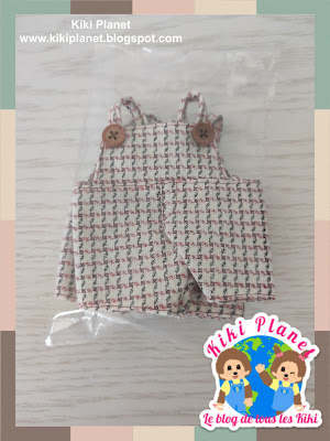 kiki Monchhichi SFDS limited edition jumpsuit