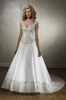 Strapless White Used Wedding Dress