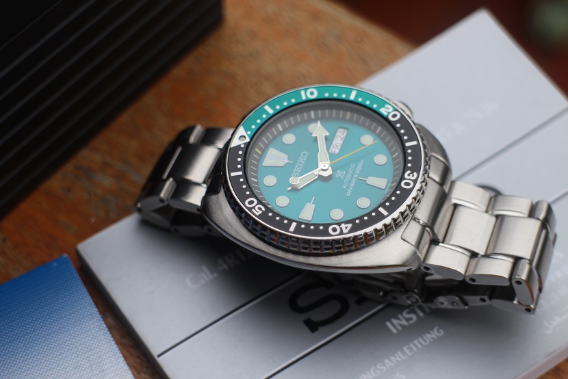 Jam tangan for sale: Seiko Prospex SRPB01K1 Green Turtle 