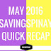 SavingsPinay May Quick Recap