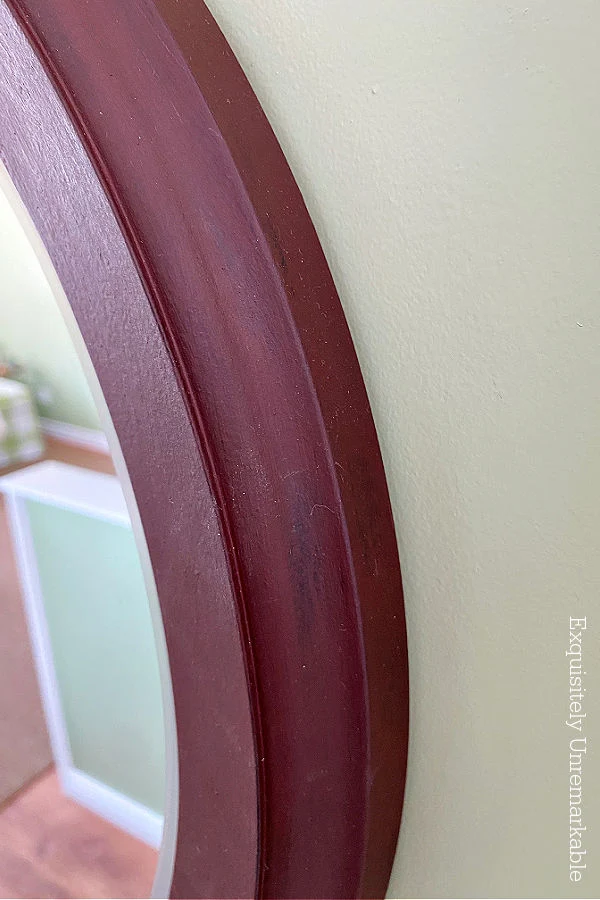 Painting A Metal Mirror Frame