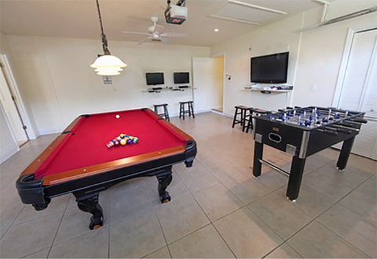 Garage Game Room