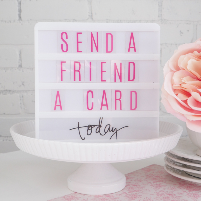 National Send a Friend a Card Day by Jamie Pate | @jamiepate for @heidiswapp