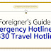 Guide to Emergency Hotlines and the 1330 Travel Hotline