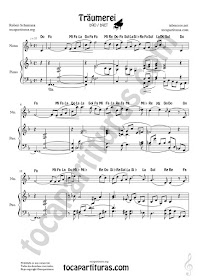 Partitura Fácil con Notas en Letras de Flautas, Violín, Saxofones, Clarinetes, Cornos, Trompetas... y instrumentos en Clave de Sol Spanish Notes Sheet Music for Treble Clef  Más Partituras PDF/MIDI con Notas aquí