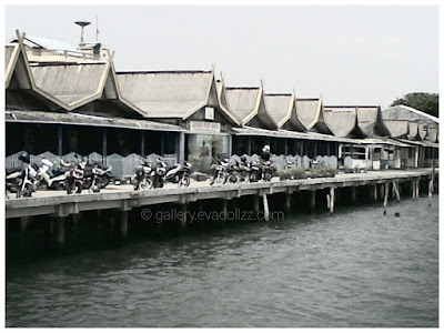 Malay style seaport, Tanjung Uban, Riau Islands - Indonesia