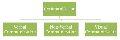 What are the 3 main types of communication?