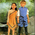 Disfraz casero de Pocahontas y John Smith