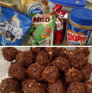 Resep Bola Bola Coklat Lapis Meses