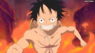 ワンピースアニメ パンクハザード編 581話 ルフィ かっこいい Monkey D. Luffy | ONE PIECE Episode 581