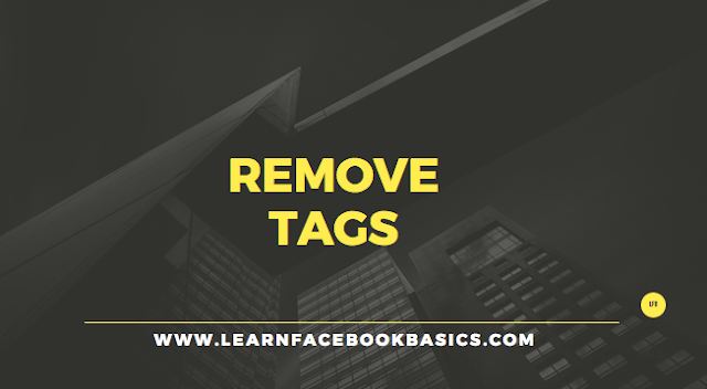 How to remove a tag from a Facebook photo you're tagged in