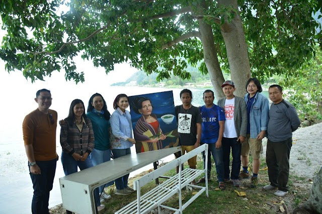 Karya Lukisan Pemuda Desa Silalahi Nabolak, Kecamatan Silahisabungan 