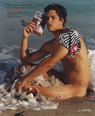 How to Read Nude Male Models by Bruce Weber for VMAN