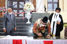 Murad Ismail Resmikan  Gedung Gereja GPM Imanuel Jemaat Galala di Hative Kecil