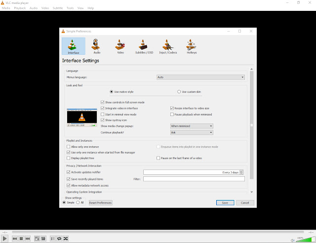 VLC Media Player Screenshot 3
