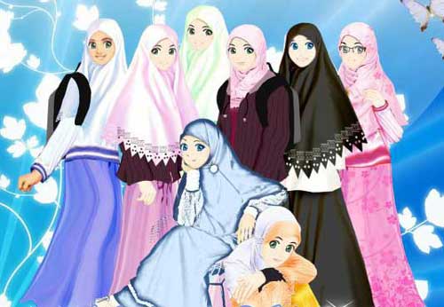  Islam  in The World of Teens hijabs  corner