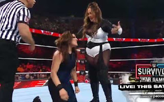 Nia Jax derrotó a Raquel Rodriguez en WWE RAW.