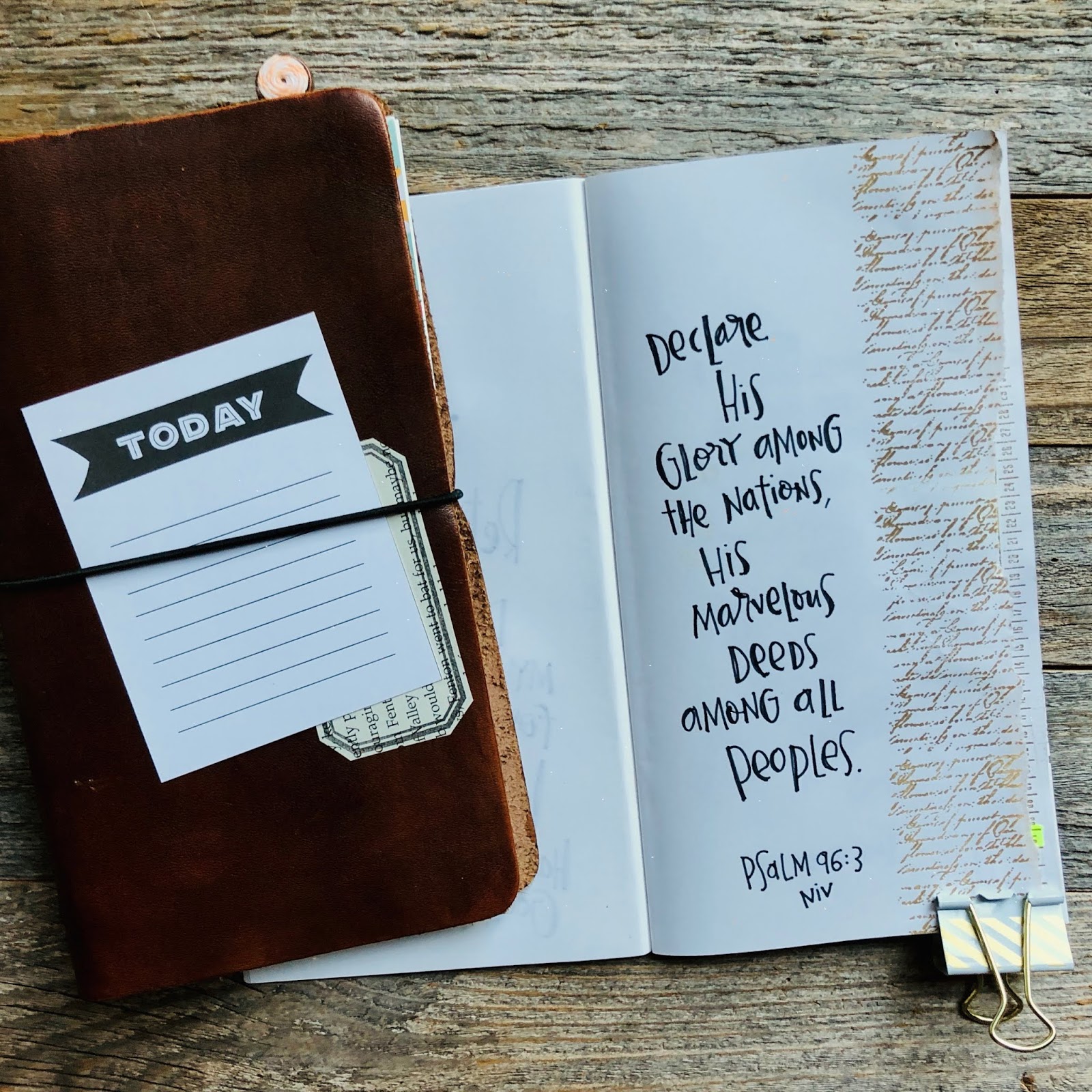 #30 Days of Bible Lettering #lettering #handlettering #travelers notebook #journal cards #instant downloads #journaling cards #memorykeeping #midori