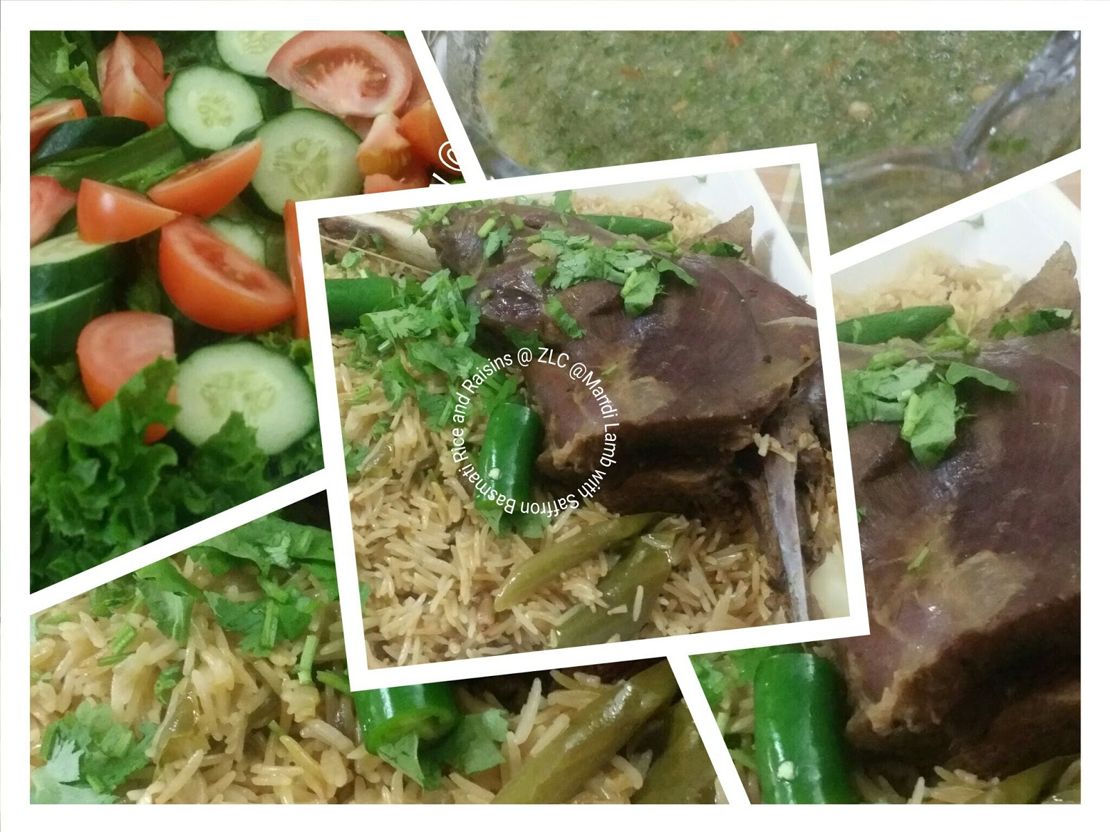 ZULFAZA LOVES COOKING: Lamb mandi with Saffron Basmati 