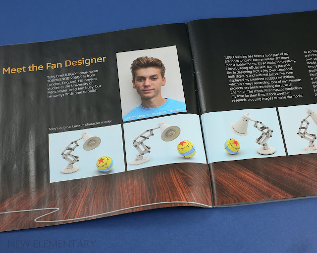a page from the instruction booklet showing the fan designer