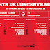 Convocados ante Estudiantes