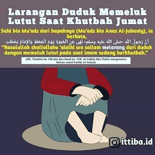 adab pada saat duduk jumatan