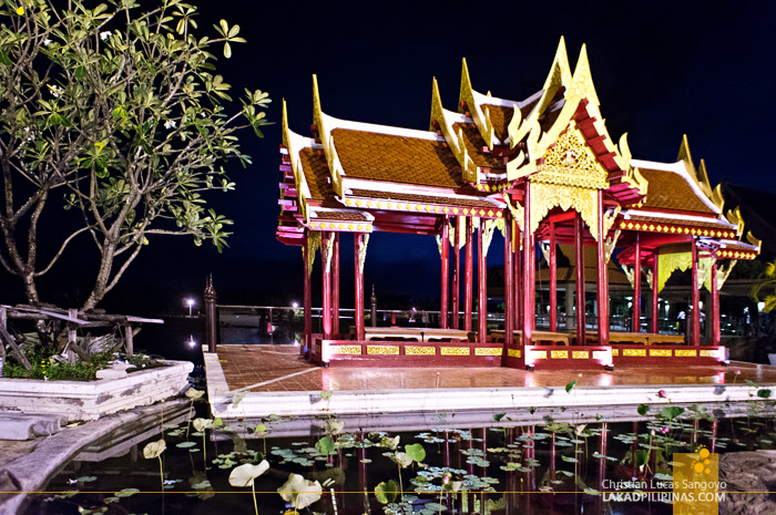 Beautiful Thai Architecture at Phuket's Siam Niramit Show